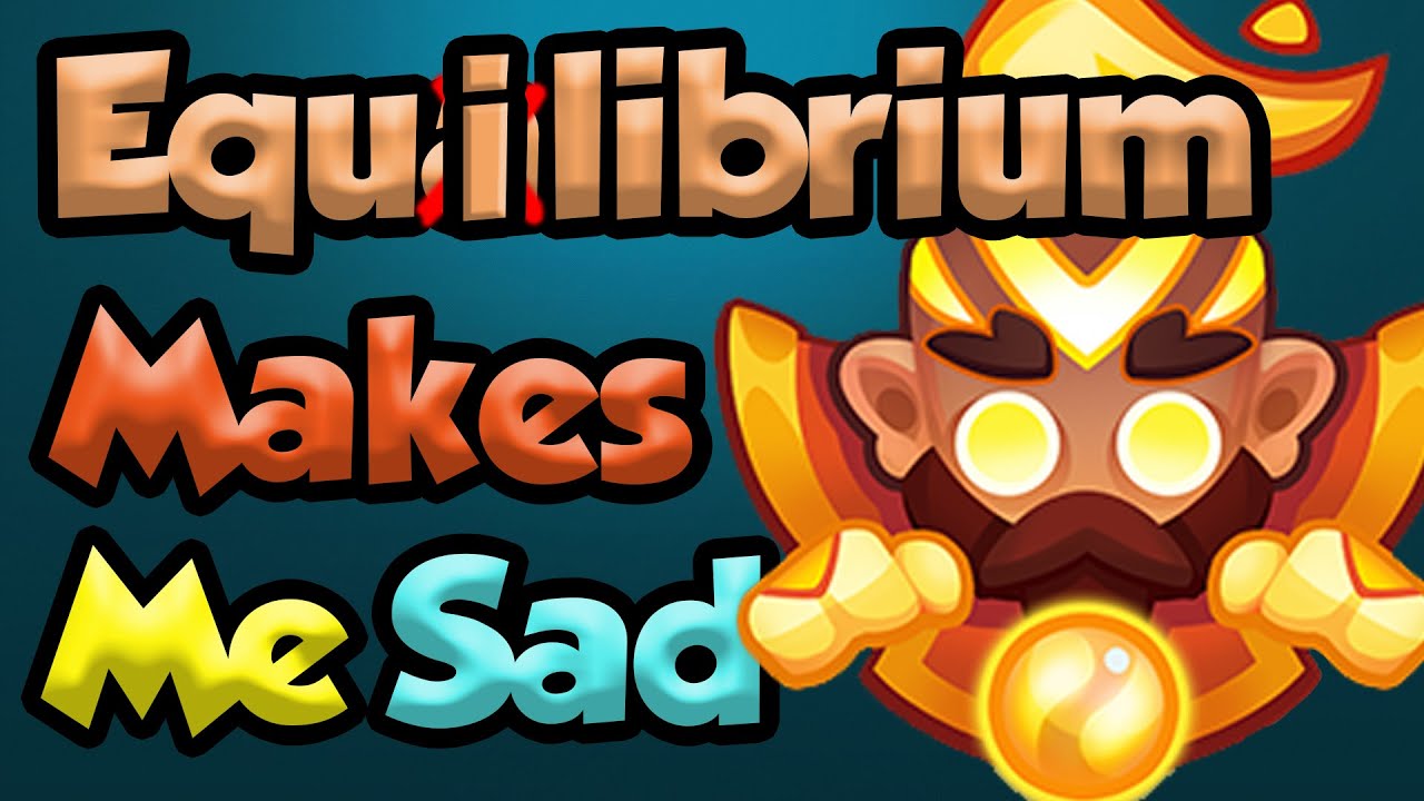 *MAX MONK* With Equilibrium! - The WORST Deck In Rush Royale?