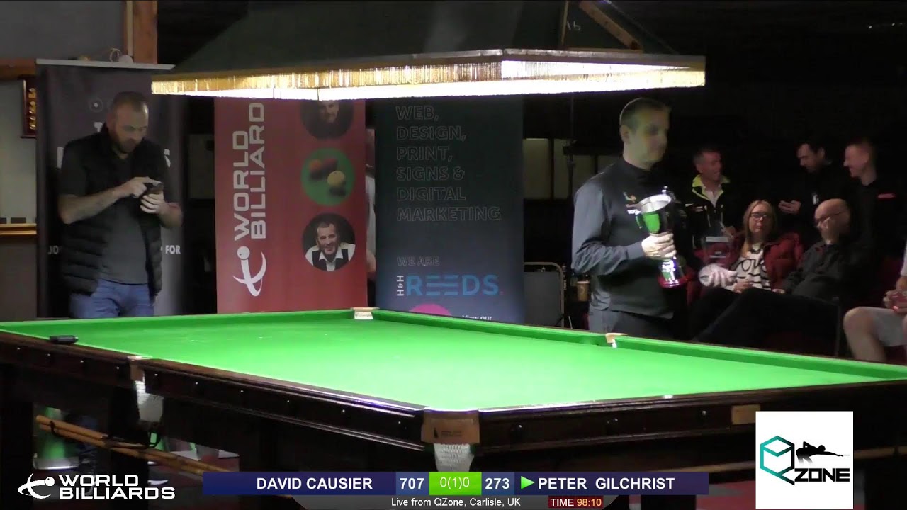 David Causier vs Peter Gilchrist | Final | British Open 2022 | QZone Carlisle