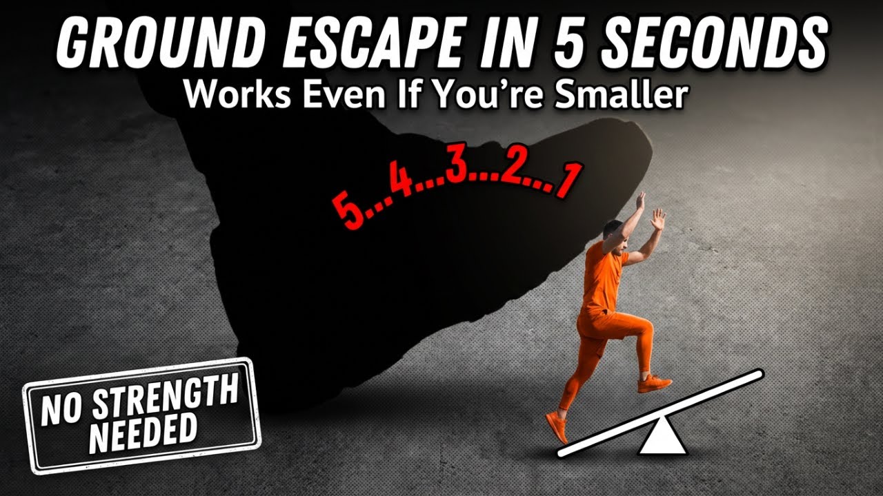How to Escape When Pinned by a Larger Attacker: 5-Second System