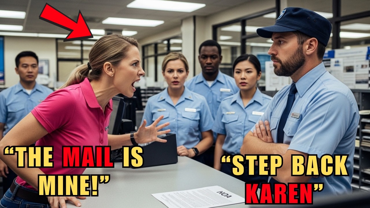 HOA Karen Demanded All HOA Mail at the Post Office—Postmaster Snapped Called Authorities!