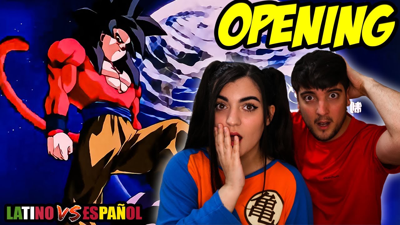 ESPAÑOLES REACCIONAN A OPENING DE DRAGON BALL LATINO | 💥MI CORAZÓN ENCANTADO💥🐉DRAGON BALL GT🐉