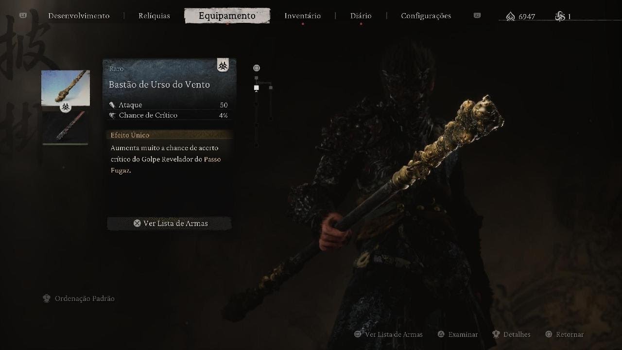 Black Myth:Sabio do vento amarelo.