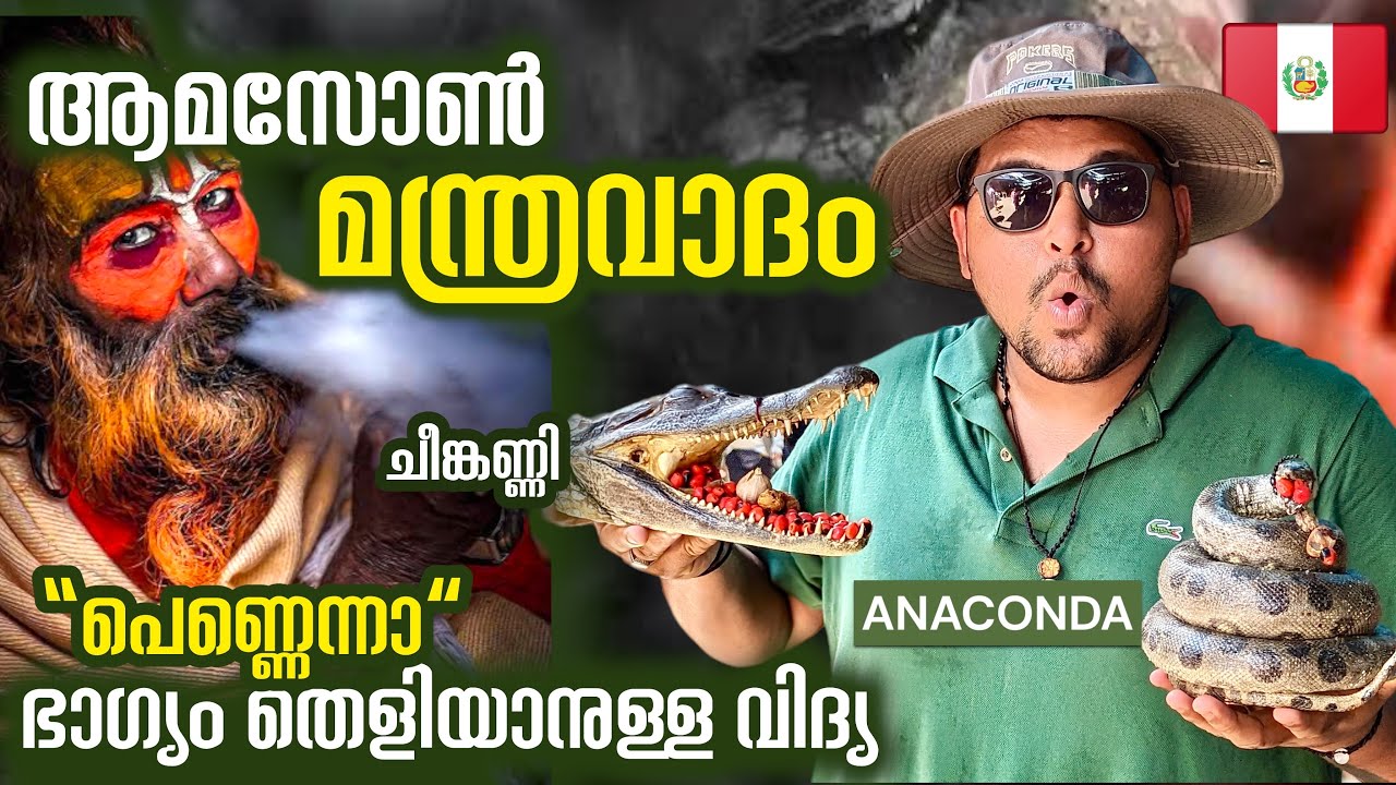 Amazon9 🐍പെൺ മന്ത്രവാദം | Exploring local Amazon Market | #travel #shorts