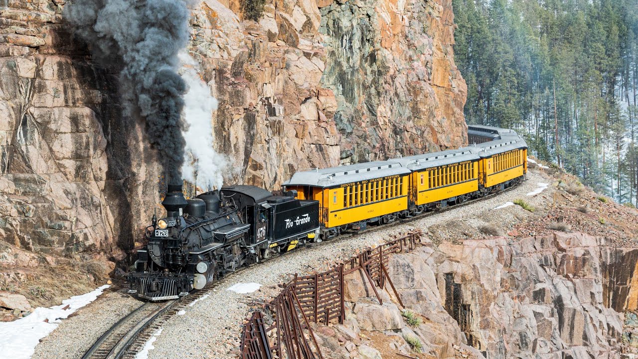 Denver & Rio Grande K-28 Winter Steam
