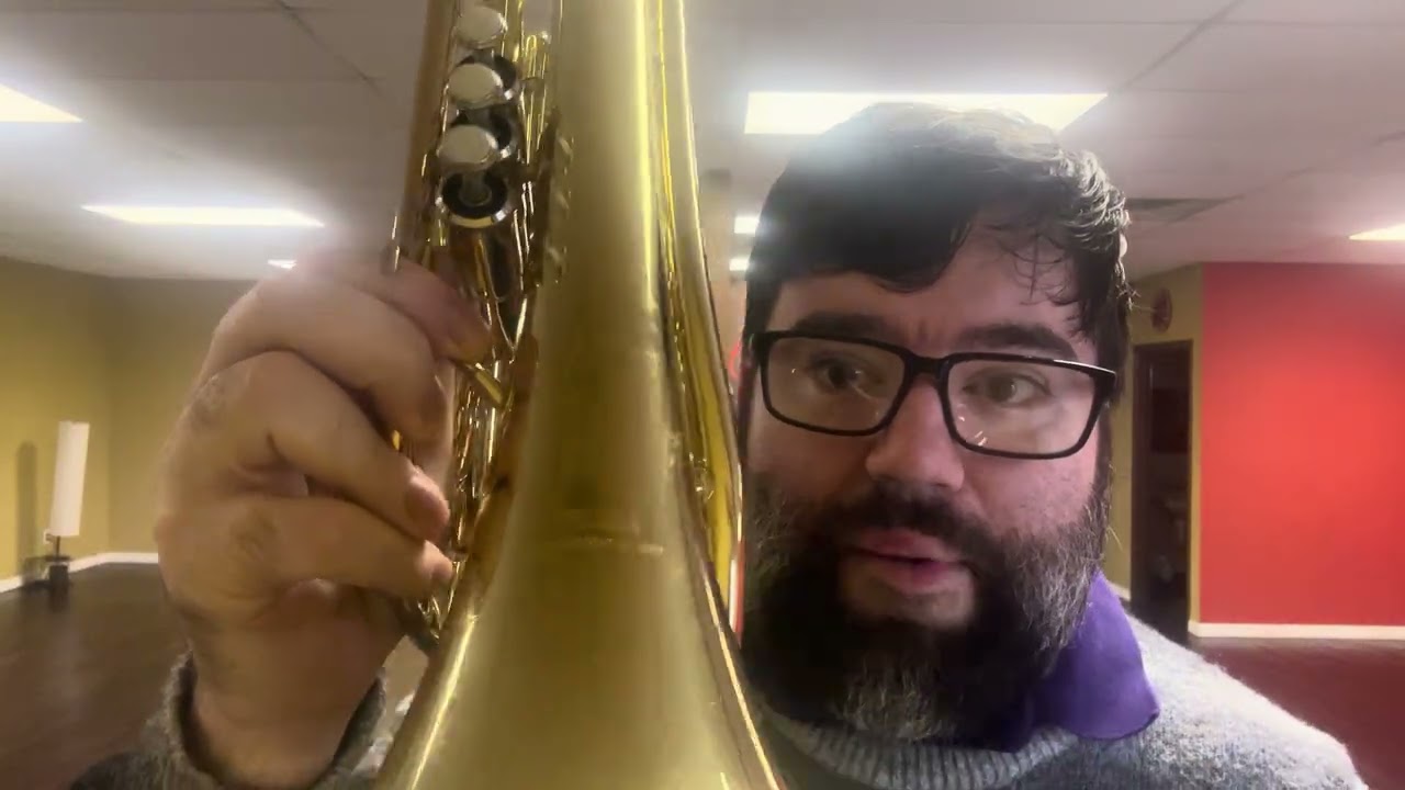 Bryan Foote plays Yamaha YHR 302M Bb Marching French Horn / Bb Mellophone - J. Williams “Star Wars”