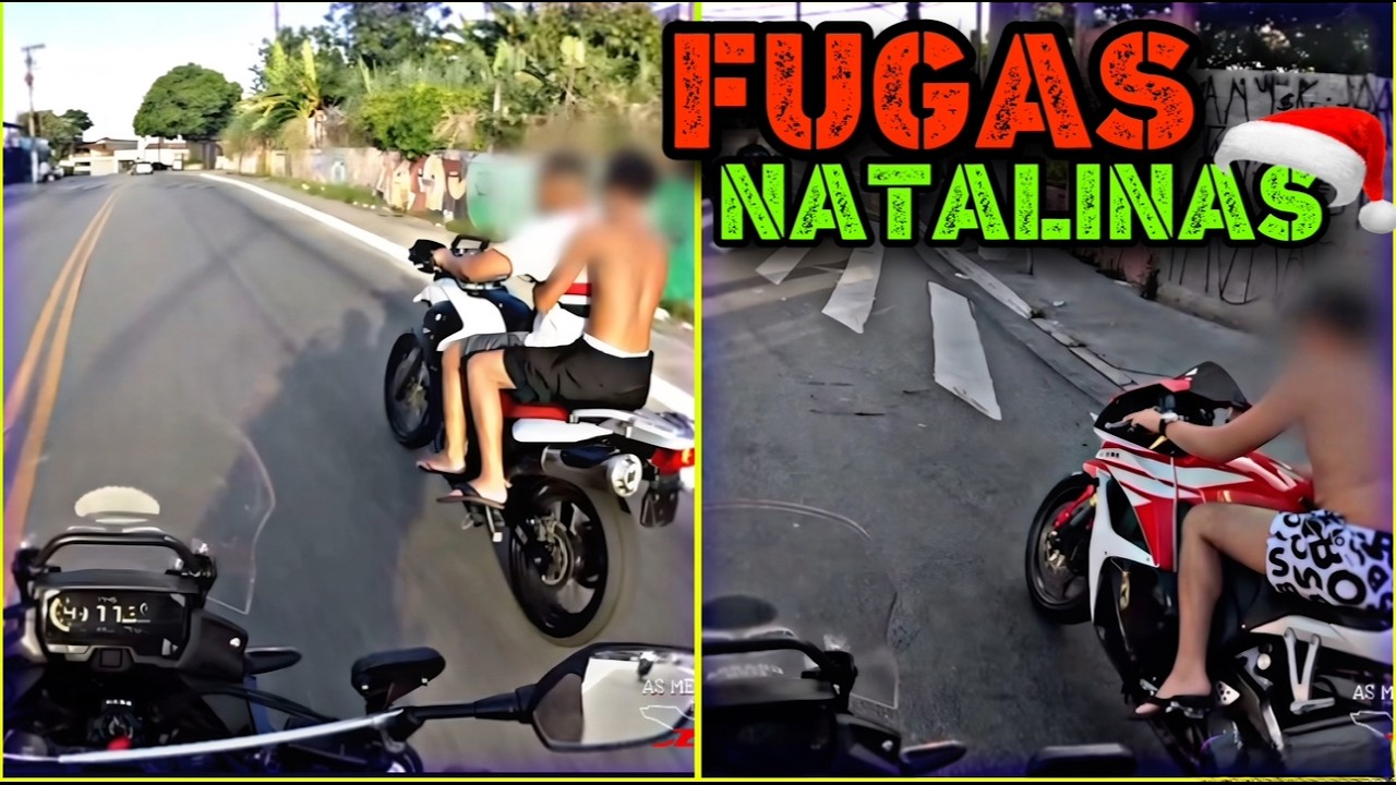 ESPECIAL MAIORES FUGAS E PINOTES DE NATAL NA POL&Iacute;CIA MILITAR 🚨🎅🏻