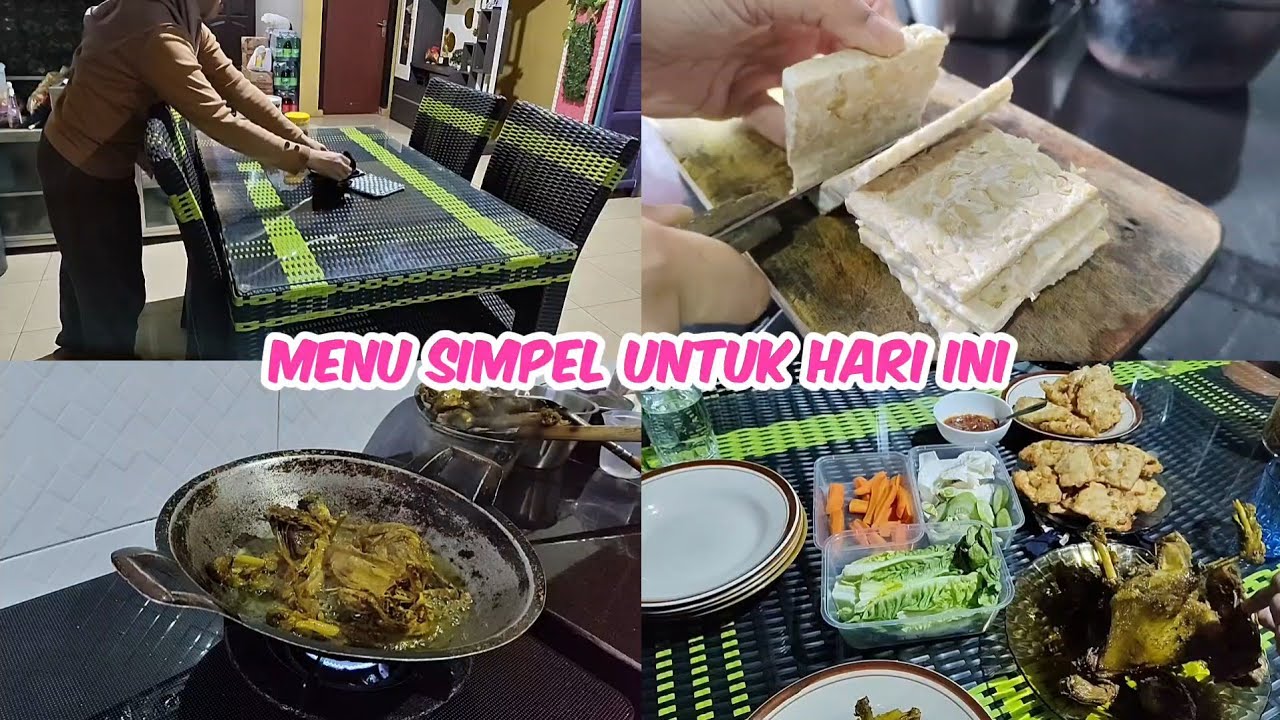 #ramadhanvlog MASAK MENU SIMPEL UNTUK BUKA PUASA HARI KE-17 RAMADHAN 