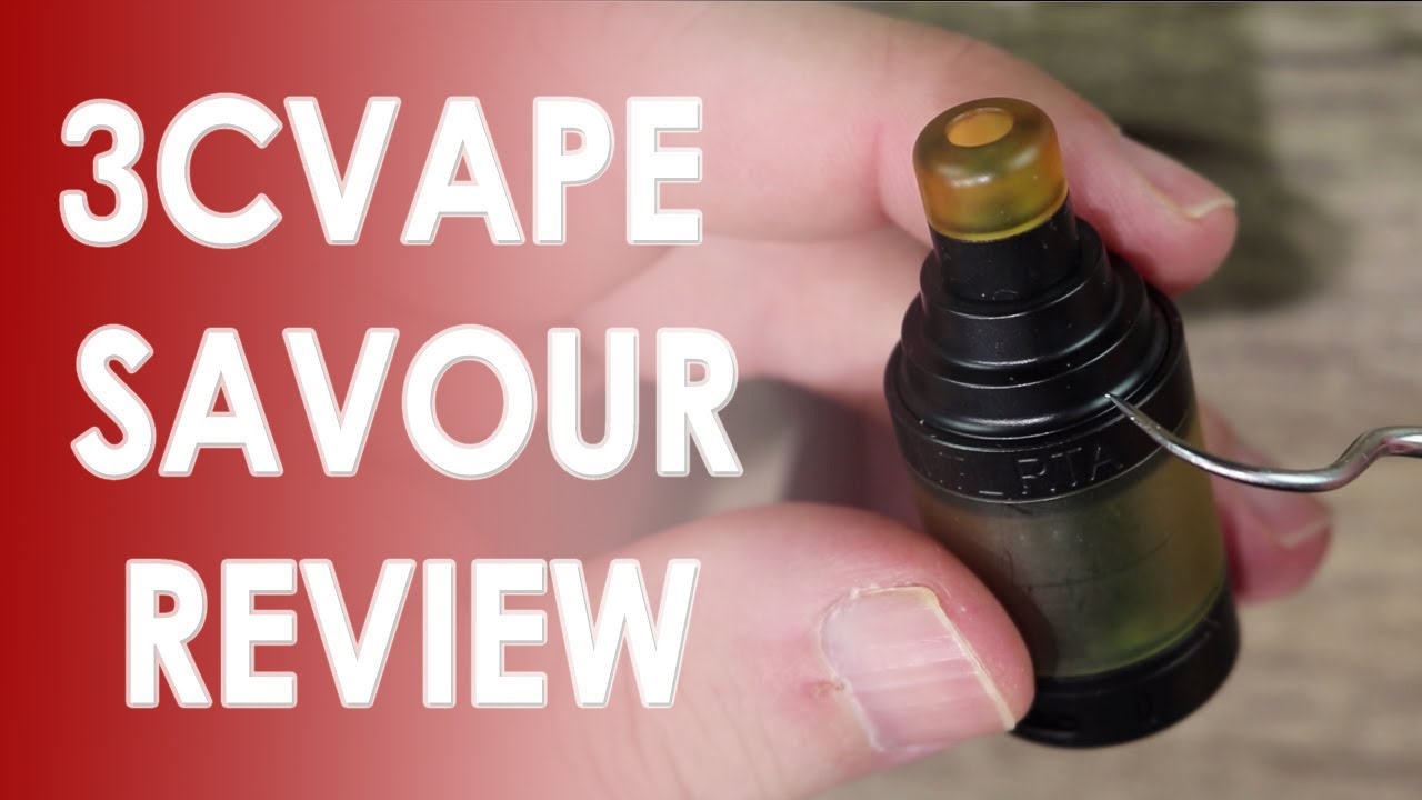 3CVape Savour MTL RTA Review ✌️🚭