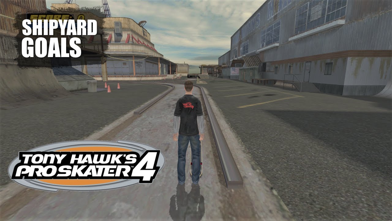 Tony Hawk's Pro Skater 4 (PS2) - Shipyard: Goals