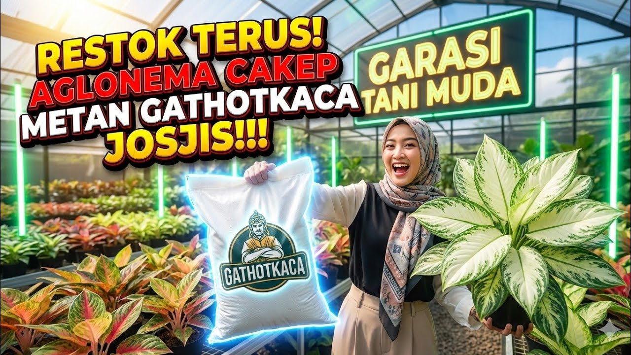 RESTOK AGLONEMA CAKEP DAN METAN GATHOTKACA JOSJIS 