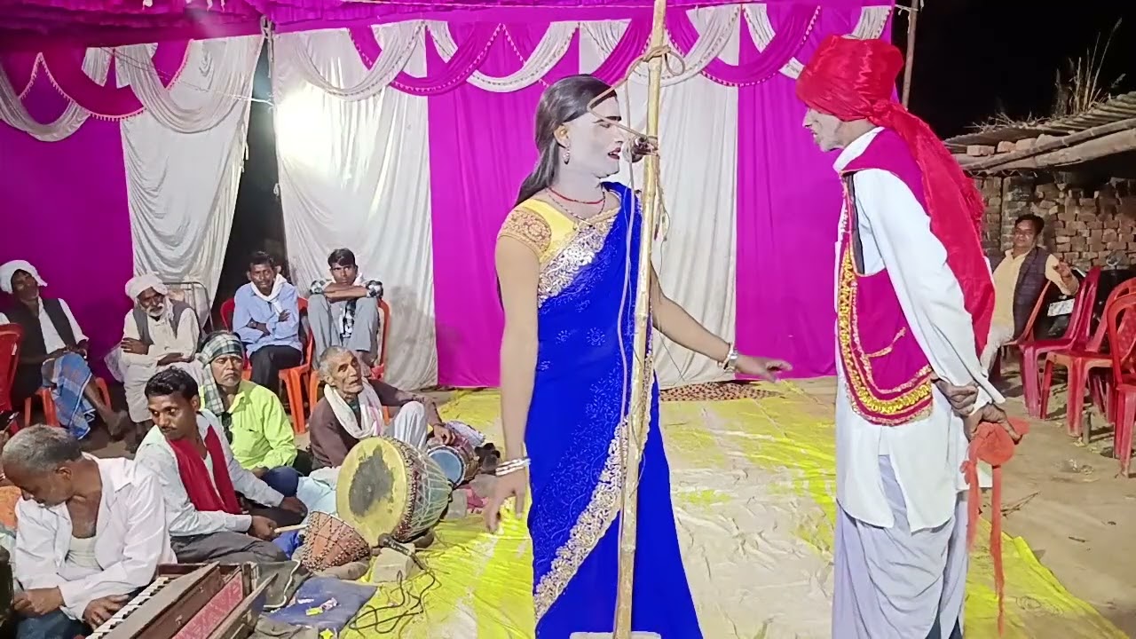 60 मान्य का देखा धोबिया बिरहा जबरदस्त जवाब सवाल के साथ छोटकाऊ मास्टर कहरवा नाच पार्टी जिला 