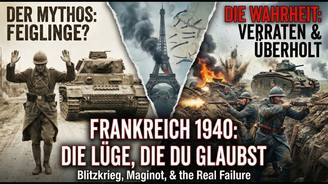 1940: Wie konnte Deutschland Frankreich in nur 6 Wochen besiegen?