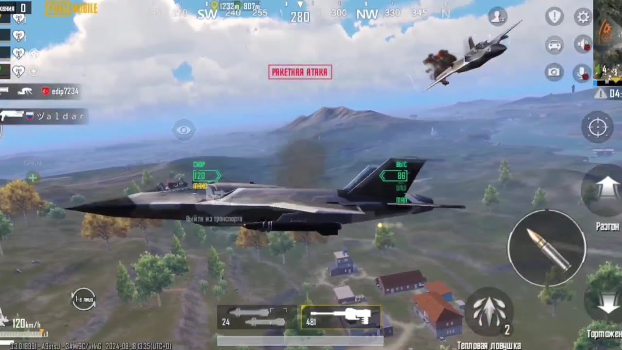 ✈️ FIGHTER JET GAMEPLAY ✈️ / DESTROY JETS AND TANKS / PAYLOAD 3.3