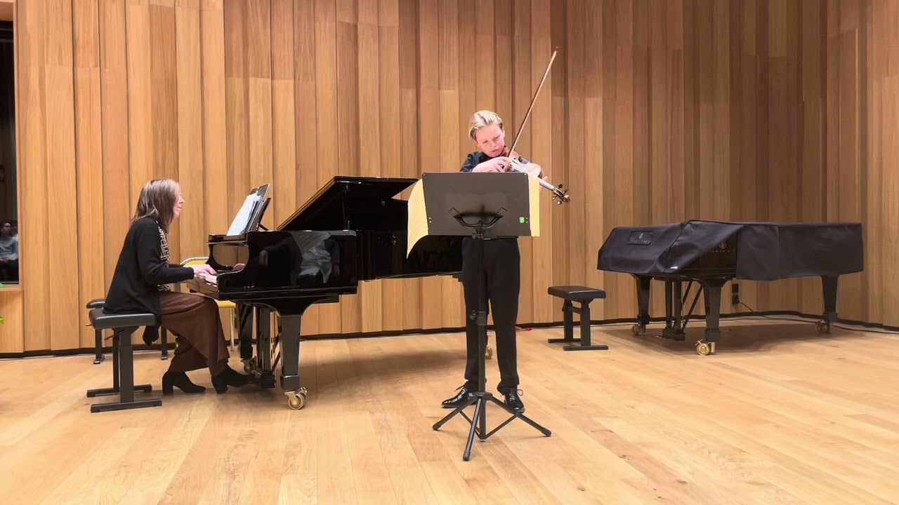Mozart Fiolin Konsert no.1 B-Dur Opptak til Camerata