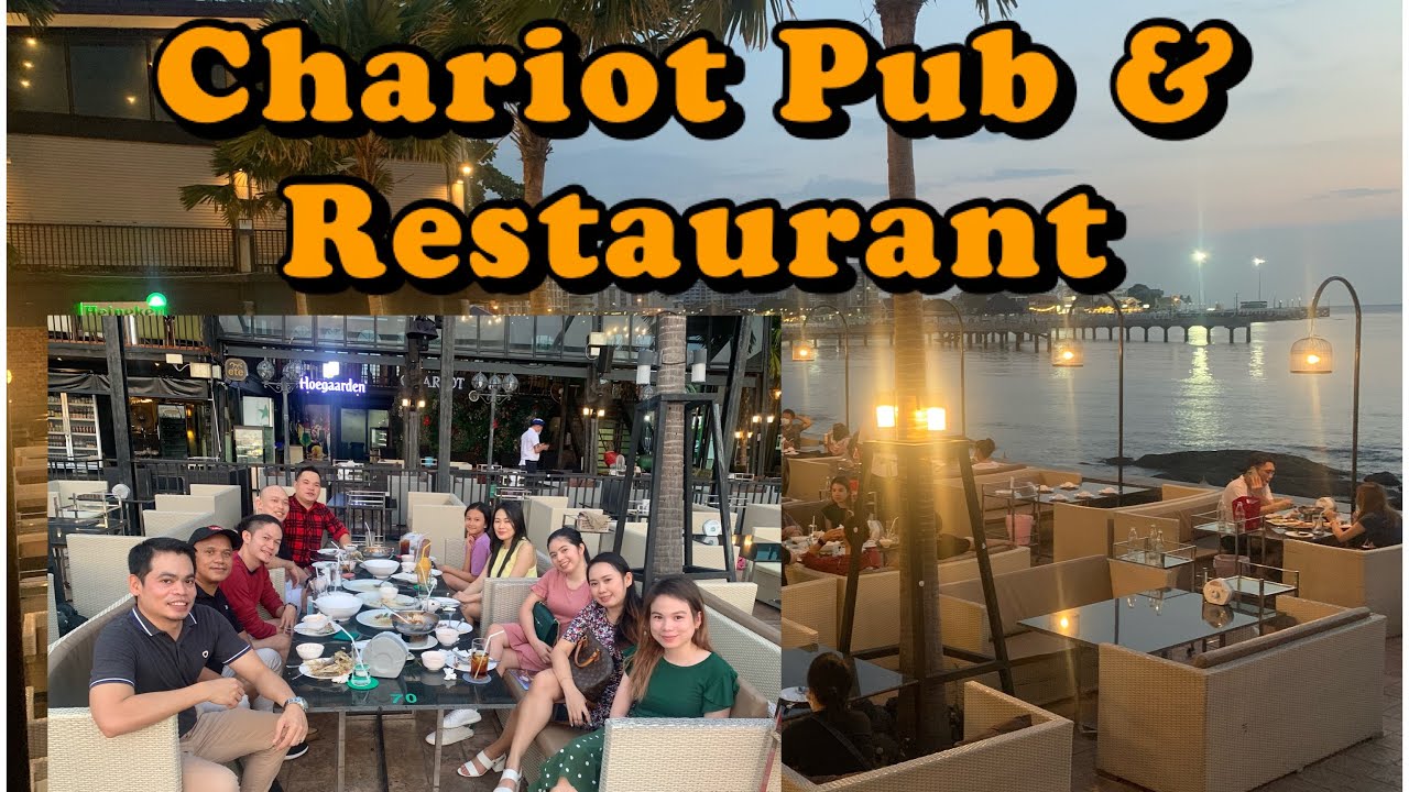 SEASIDE DINING AT CHARIOT PUB AND RESTAURANT BANGSAEN CHONBURI THAILAND
