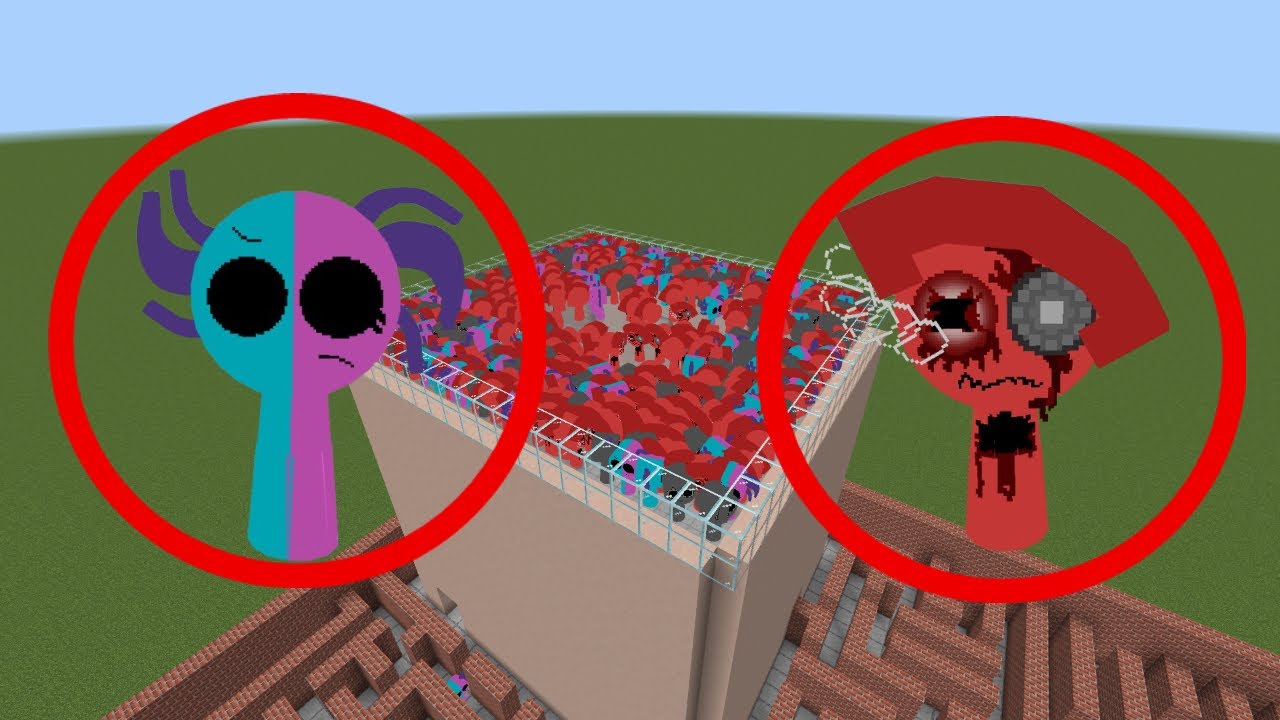 MORE NEW SPRUNKI MOD IN THE MINECRAFT BEDROCK