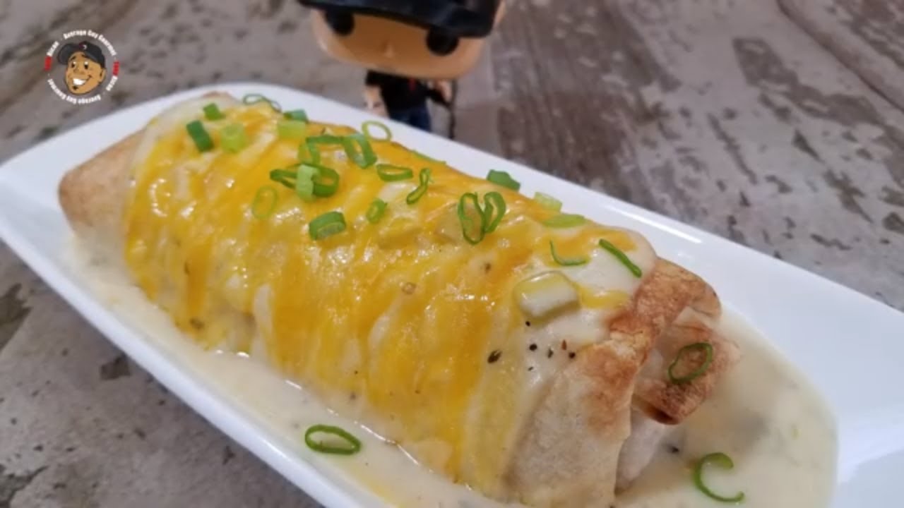 Green Chili Chicken Burritos Recipe, the perfect family dinner