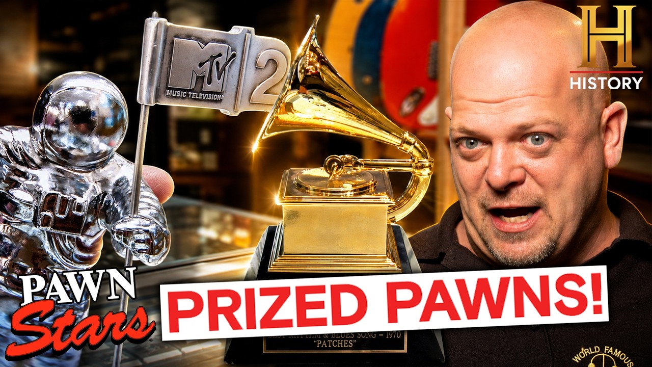 LEGENDARY Music & Sports Awards Worth Big Money | Pawn Stars
