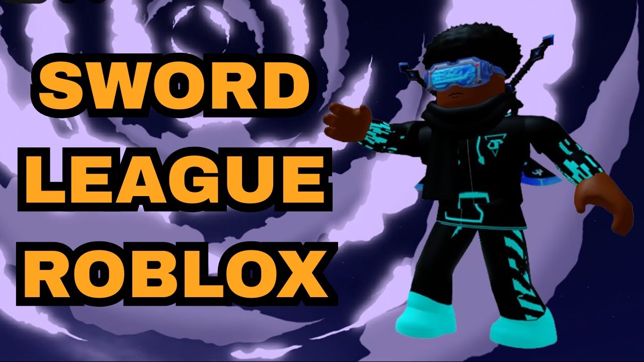 Playing SWORD LEAGUE on ROBLOX 