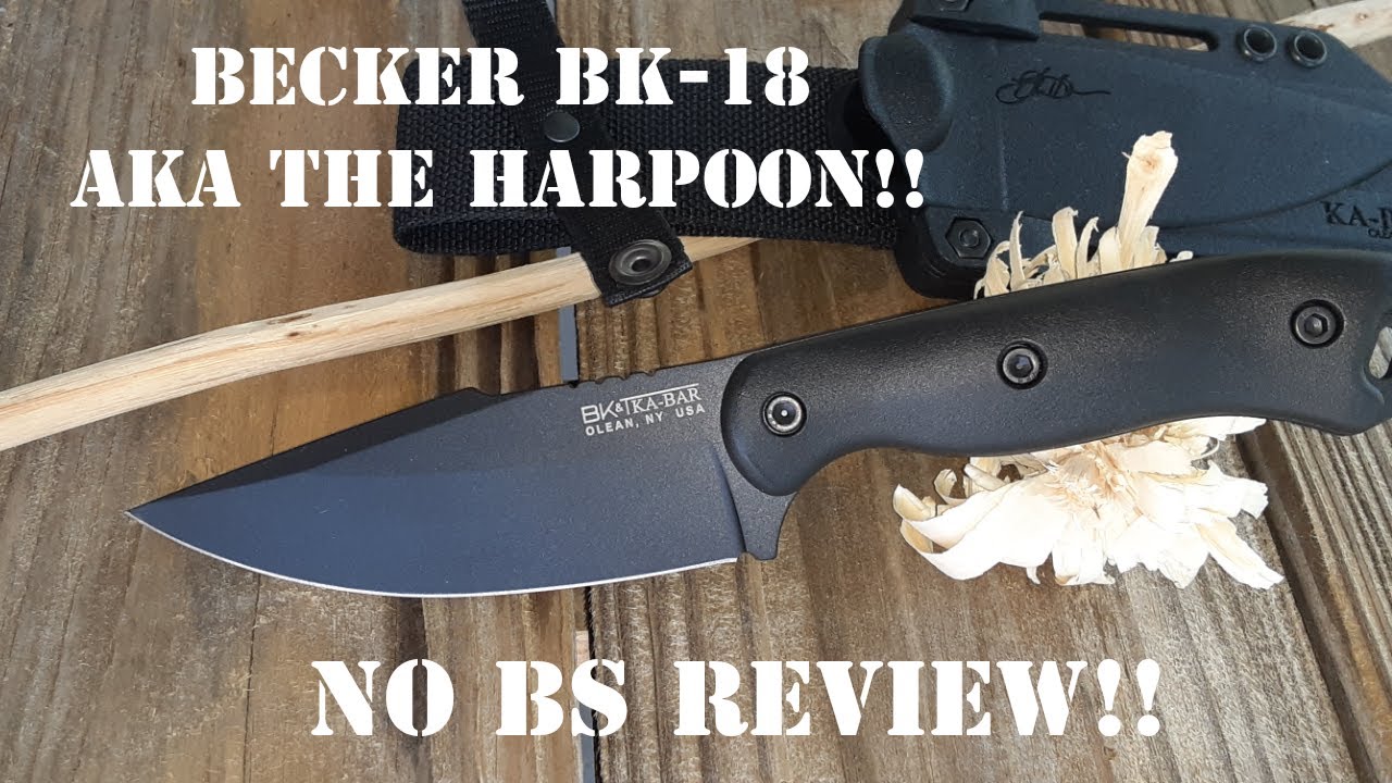 BECKER BK-18 aka Becker Harpoon First Impressions #Bushcraft #Survival #Becker #ShotShow2020 #EDC