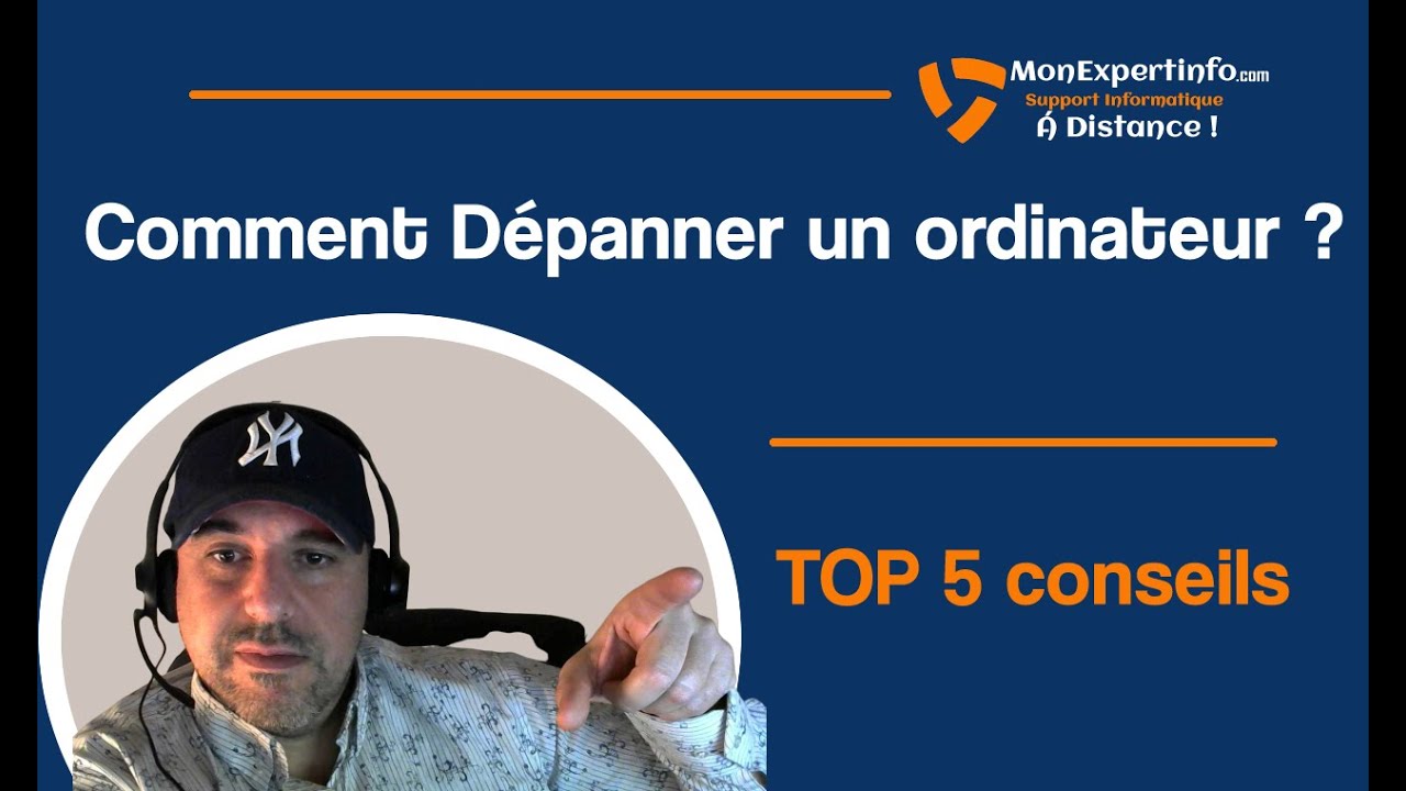 Comment dépanner son ordinateur top 5 conseils ?