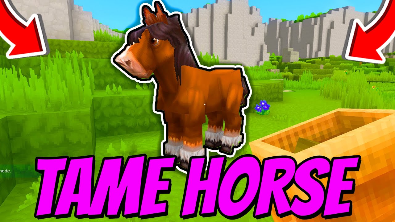 Как ездить верхом и приручать лошадь в Hytale!