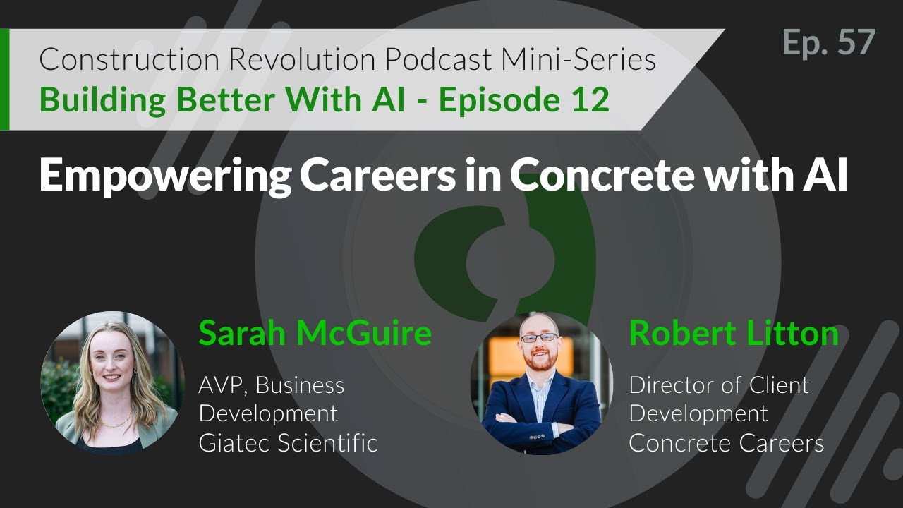 Empowering Careers in Concrete with AI