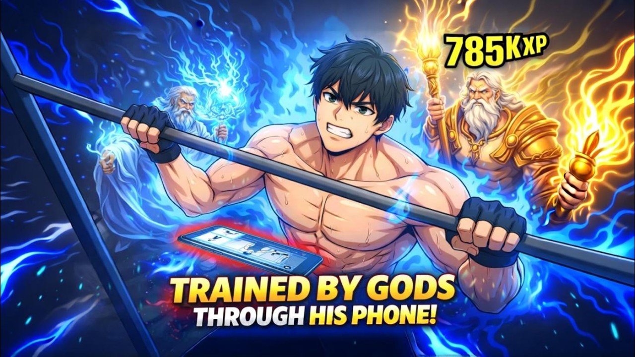 While Others Study at the Academy, He’s Trained by Gods Through His Phone-Manhwa Explain 