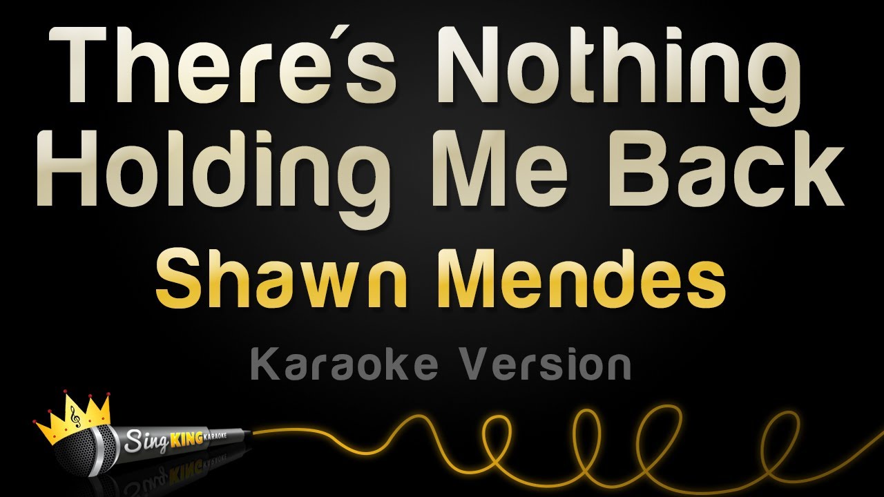 Shawn Mendes - There's Nothing Holding Me Back (Karaoke Version)