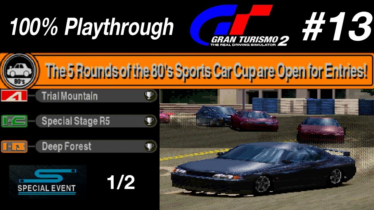 Gran Turismo 2 - #13 - 80's Sports Car Cup 1/2