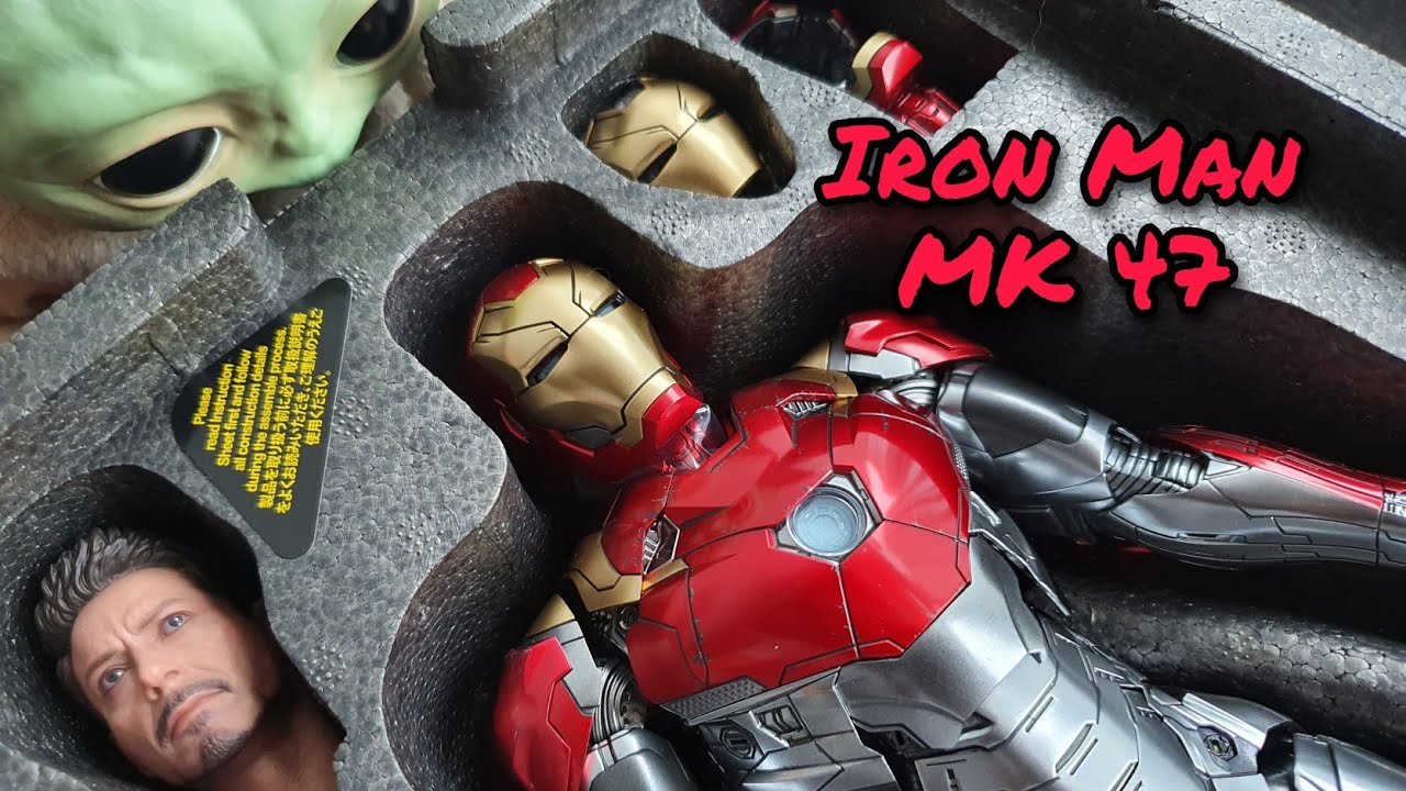 Hot Toys - Iron Man Mk 47 Diecast Movie Masterpiece Unboxing and Review