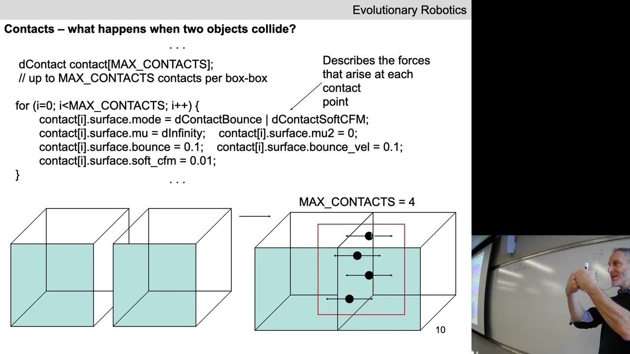 Lecture 7 of Evolutionary Robotics: The first years of the field, Part I.