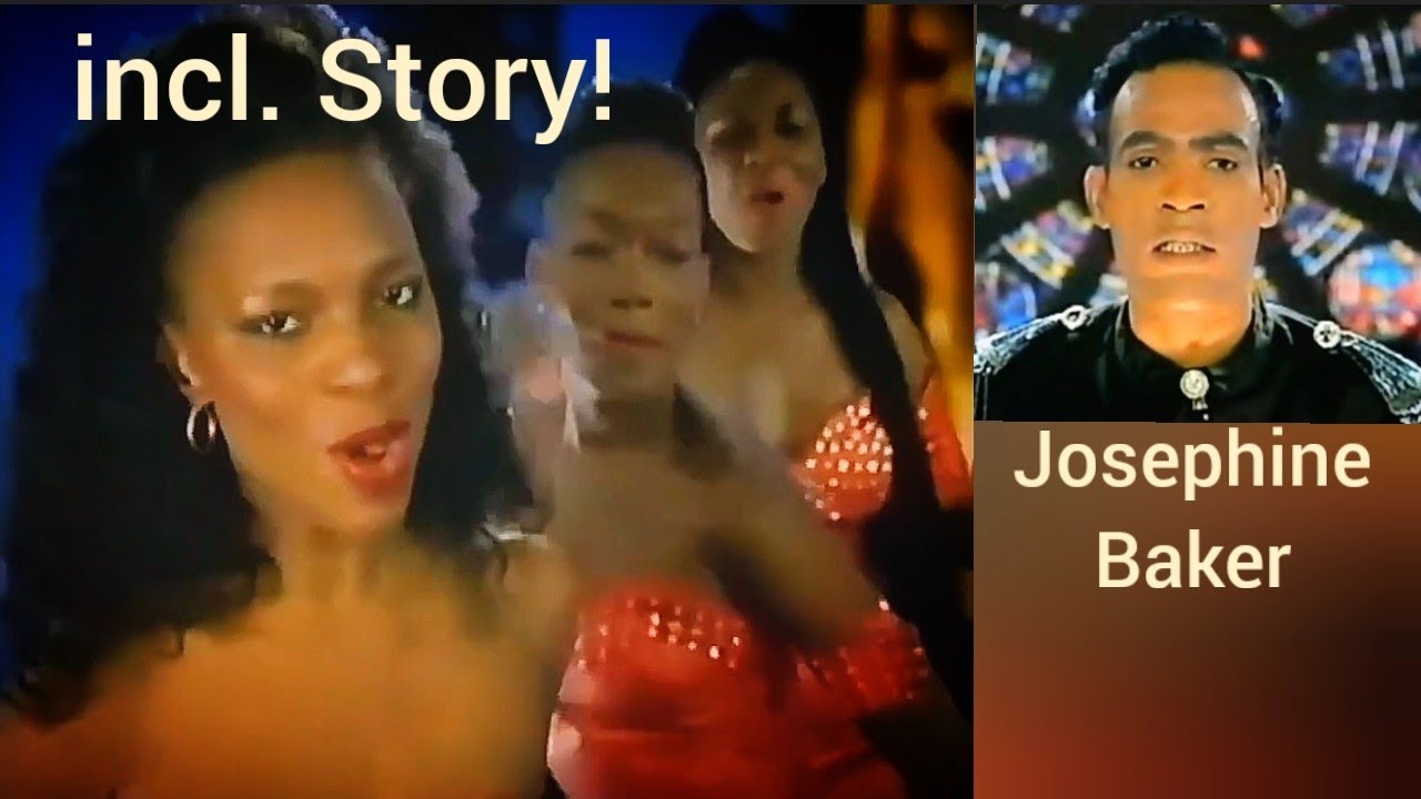 BONEY M. - JOSEPHINE BAKER (1989)  Bobby,Marcia,Maizie & Madeleine Davis ➡️and its Story  Stereo  hd