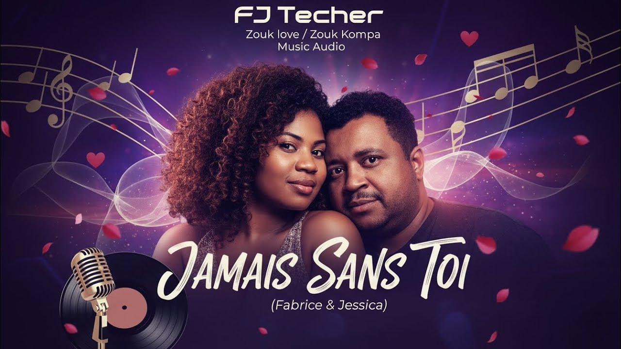 ZOUK - JAMAIS  SANS  TOI - Nouveaut&eacute; Audio Officiel By Fjtecher (Fabrice & Jessica)