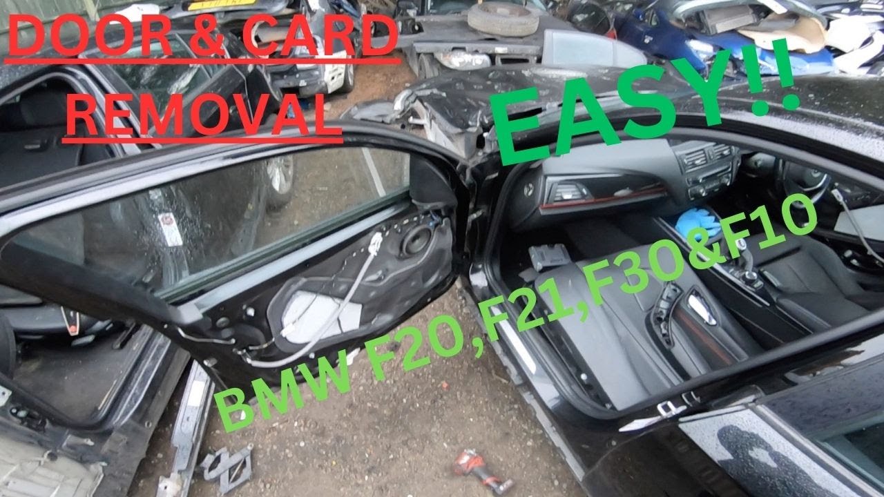 BMW F20 F21 F30 & F10 car door removal