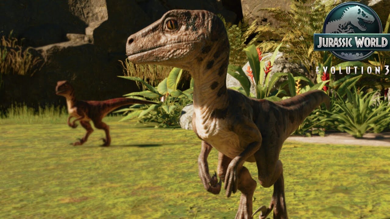 BABY VELOCIRAPTOR!! | Jurassic World Evolution 3