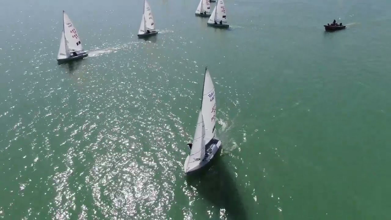 2022 470 Junior Worlds | Race 6 drone footage