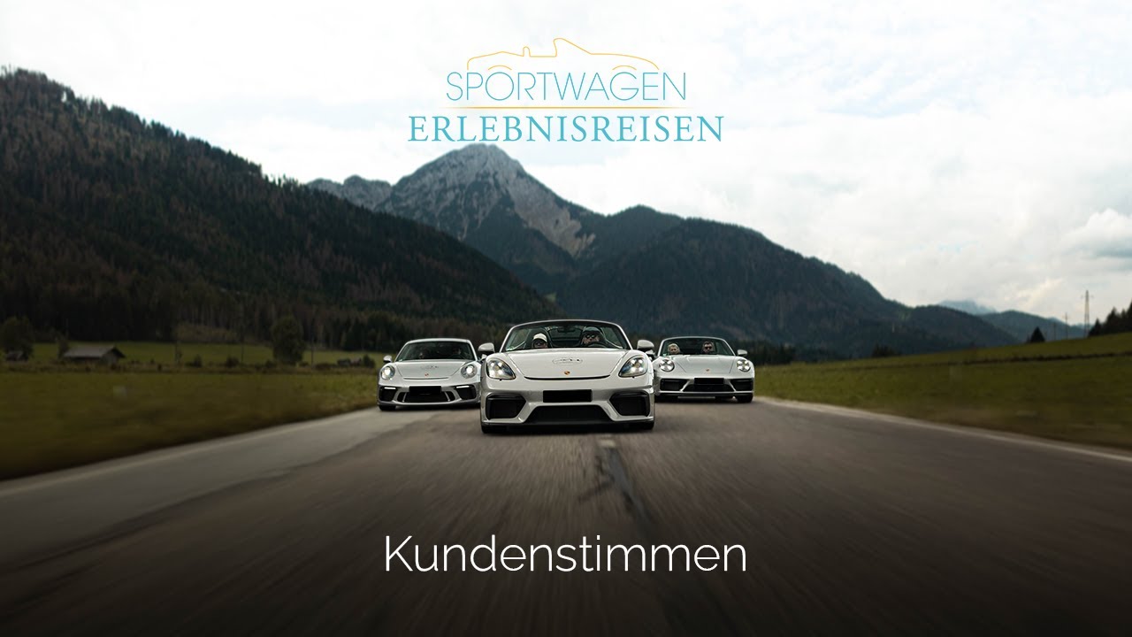 Sportwagentouren 2023 - Kundenstimmen - Sportwagen Erlebnisreisen by DRIVR