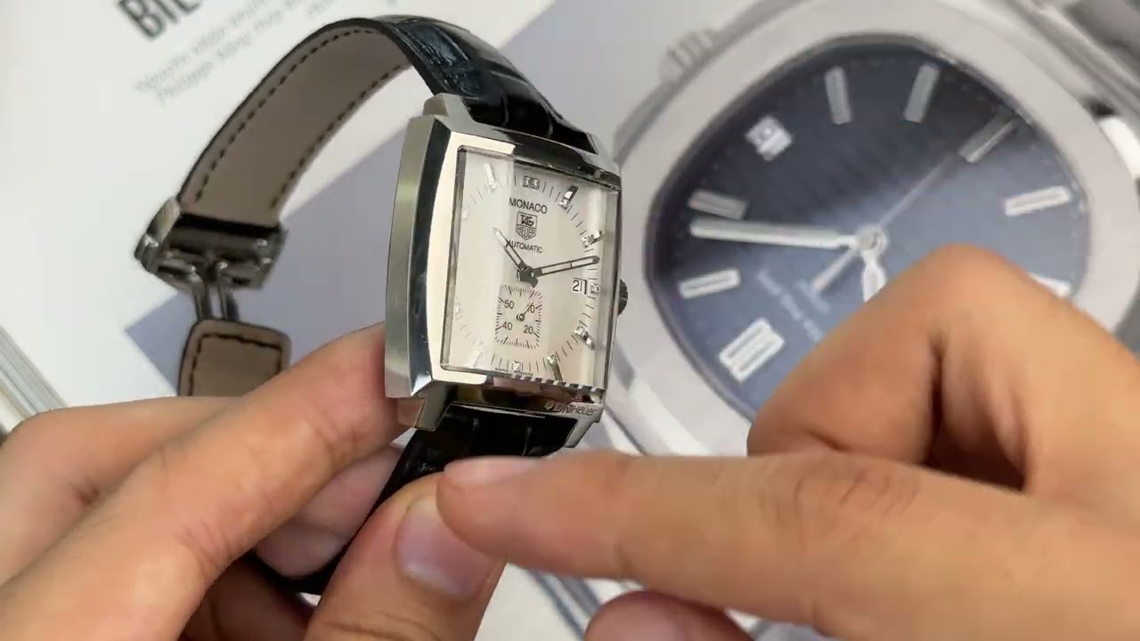 Siêu phẩm Tag Monaco mặt khảm xà cừ cọc Kim Cương | 0828.915.222