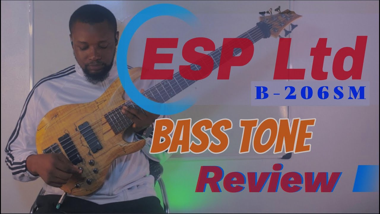 ESP LTD B-206SM 6 STRING BASS TONE REVIEW; FUNCTIONS OF THE BASS KNOBS