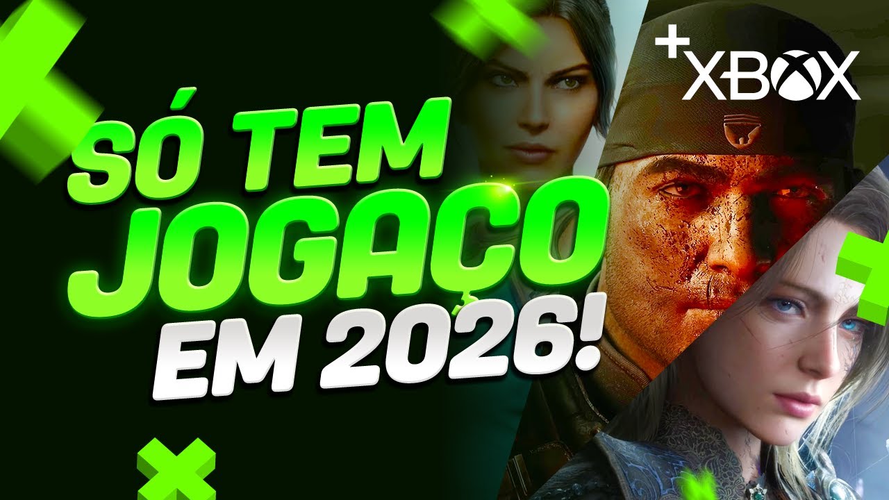 ESPETACULAR! 16 JOGOS MAIS AGUARDADOS de 2026 que VOC&Ecirc; PRECISA CONHECER! XBOX | PC e MAIS!