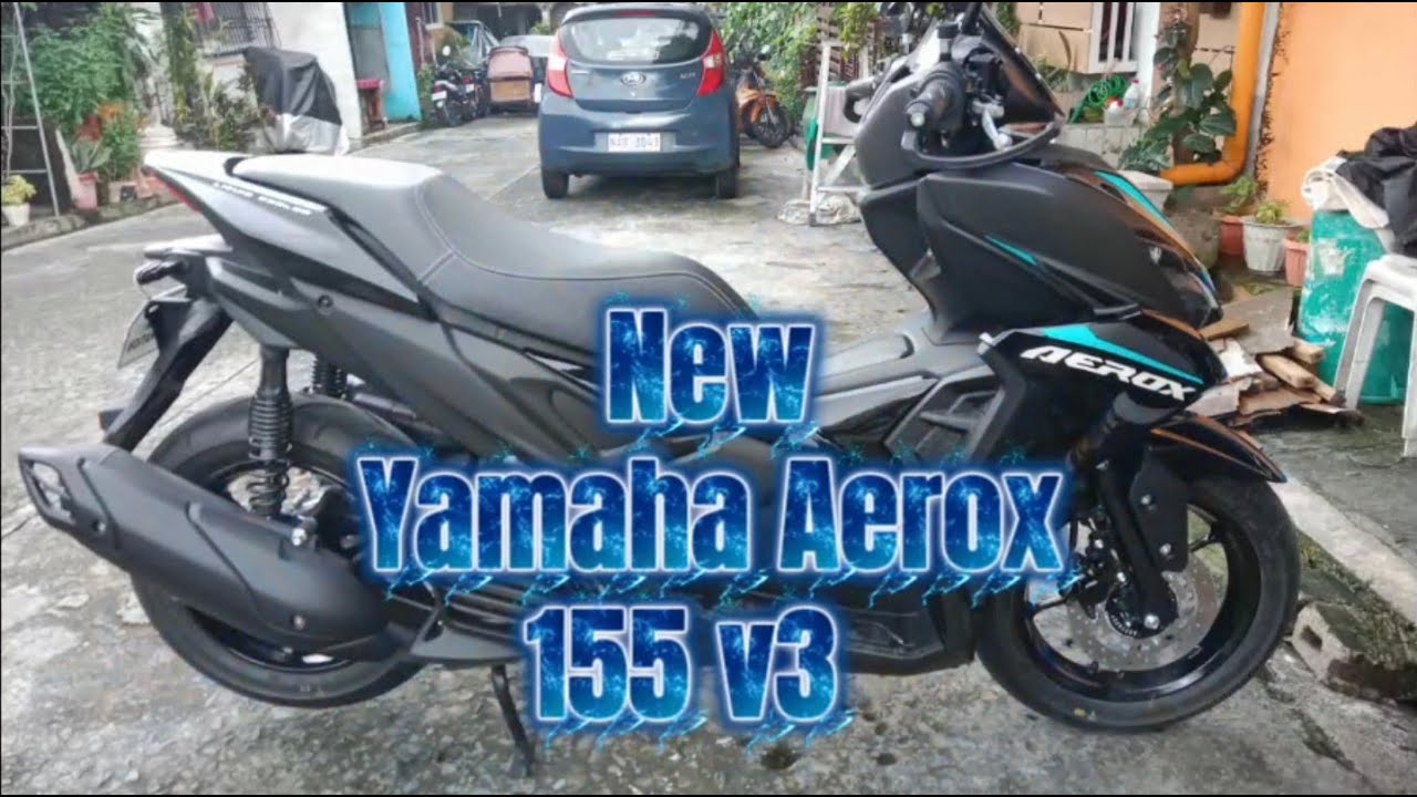 My New Yamaha aerox 155 v3 Standard