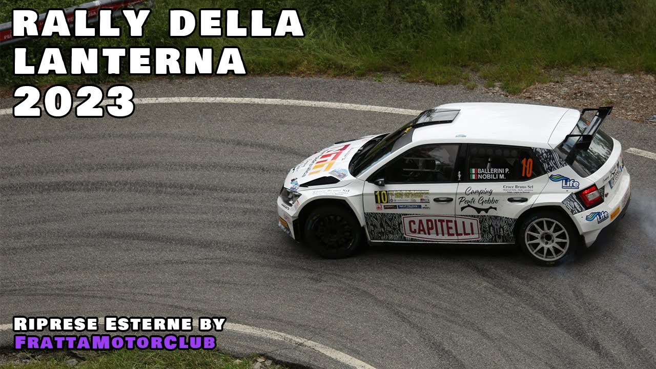 RALLY DELLA LANTERNA 2023, MONTEBRUNO 1 | Passaggi Esterni by FrattaMotorClub