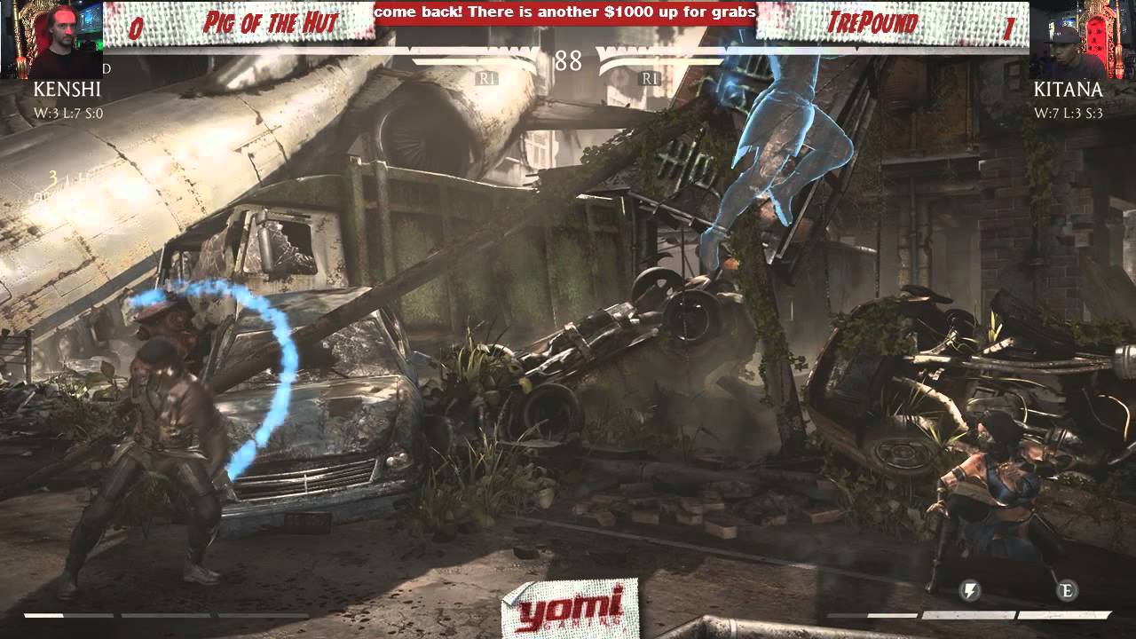 LB Round 5: Pig of the Hut (Kenshi) vs. YOMI OBS Trepound (Kitana) - MKX; AKA Week 2
