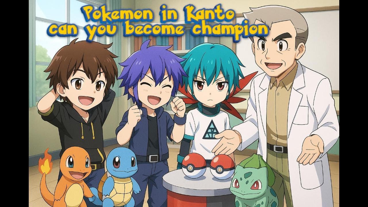 pokemon Can you become a champion: Kanto epidsode 1