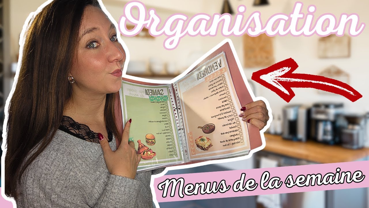 MENUS DE LA SEMAINE : idées repas + courses économiques !
