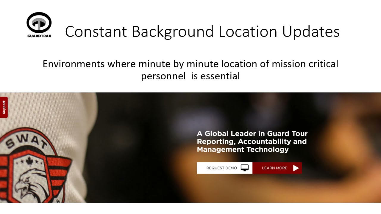 GuardTrax Background Location Updates