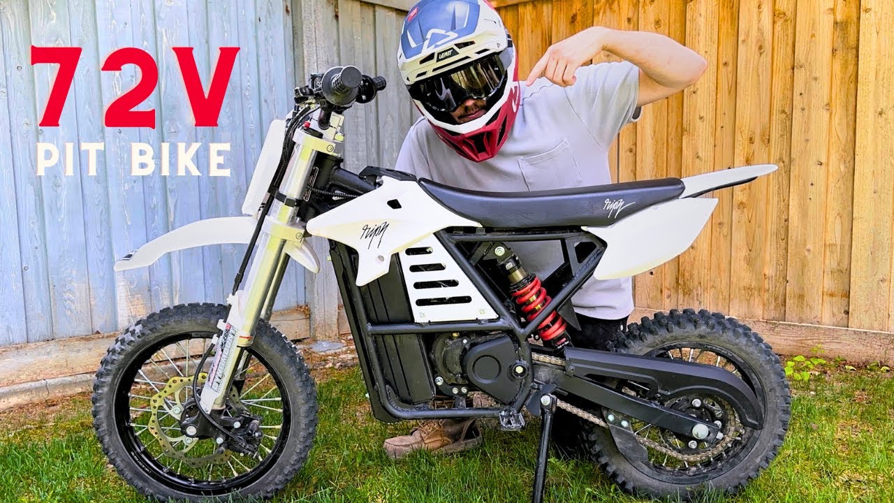 INSANE 72V Pit Bike // Ripz Moto has more volts than my Talaria Sting