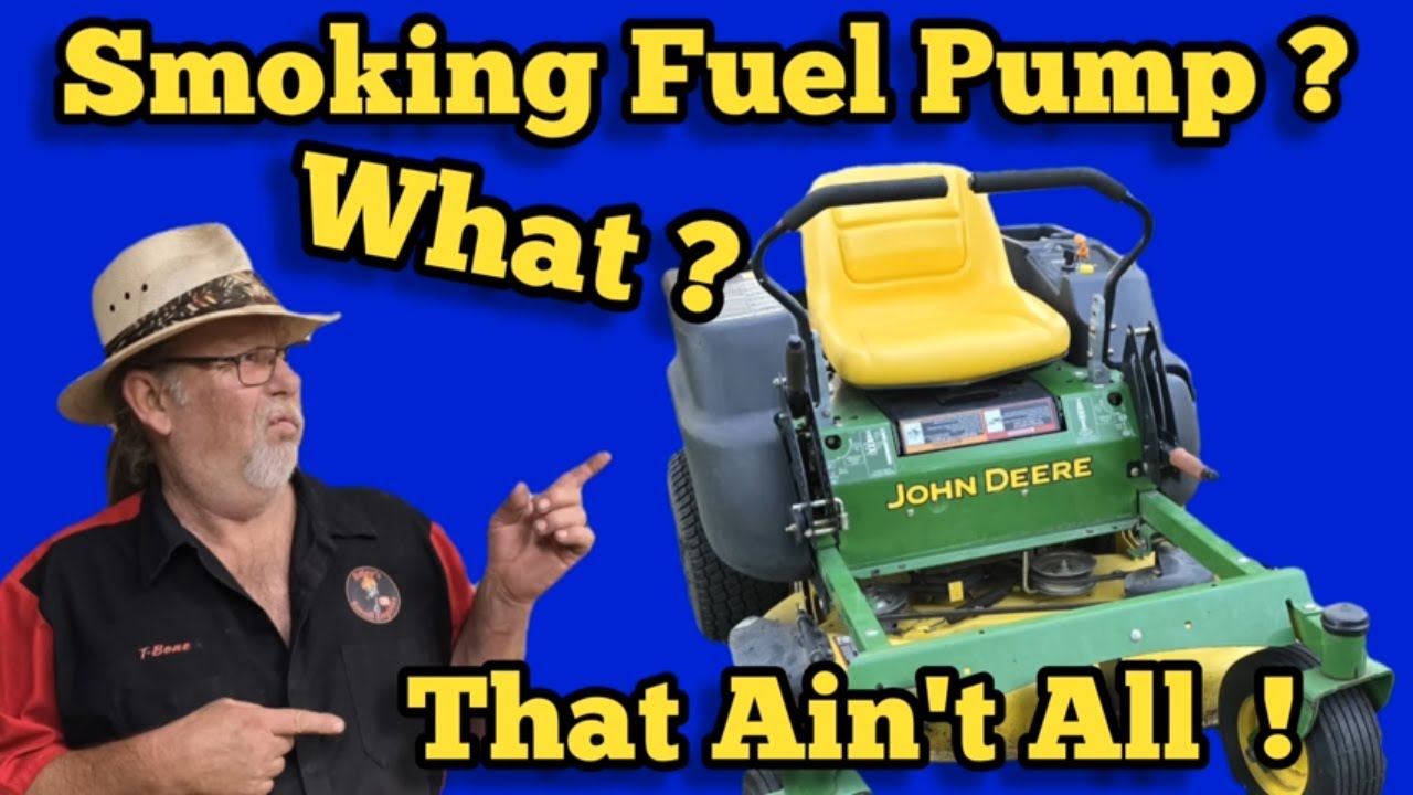 Fuel Pump SMOKING?! Blown Head Gasket & Carb Fix on John Deere Z225