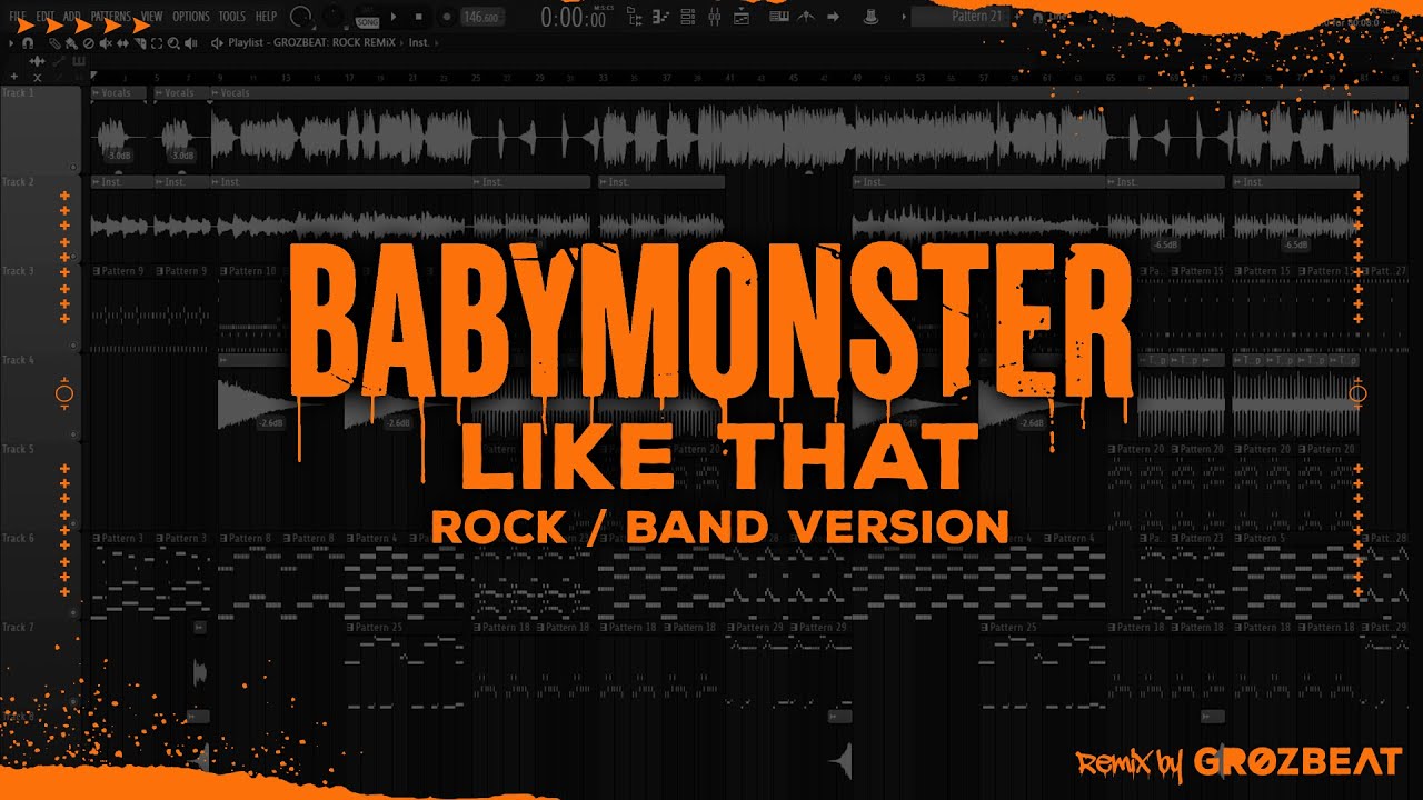BABYMONSTER - LIKE THAT (ROCK ver.) // A Fan-made BAND Remix